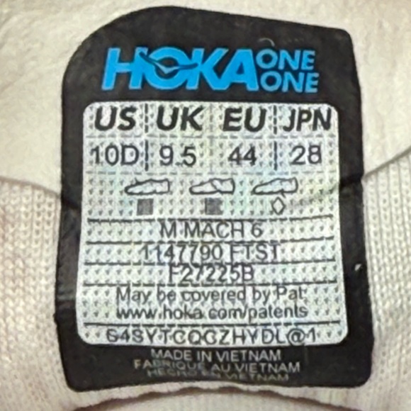 Hoka‎ One One Men’s Frost Starlight Glow Fashion Running Sneakers 10D NIB!! - Picture 4 of 11